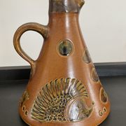 Cruche vintage en céramique des années 70