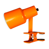 Philips orange 1970 adjustable clamp spot