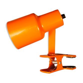 Philips orange 1970 adjustable clamp spot