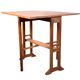 Old Burmese teak folding table