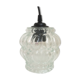 Bubbled glass hanging