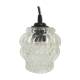 Bubbled glass hanging