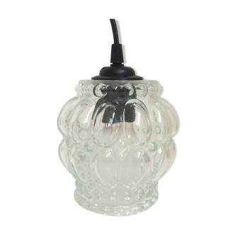Bubbled glass hanging