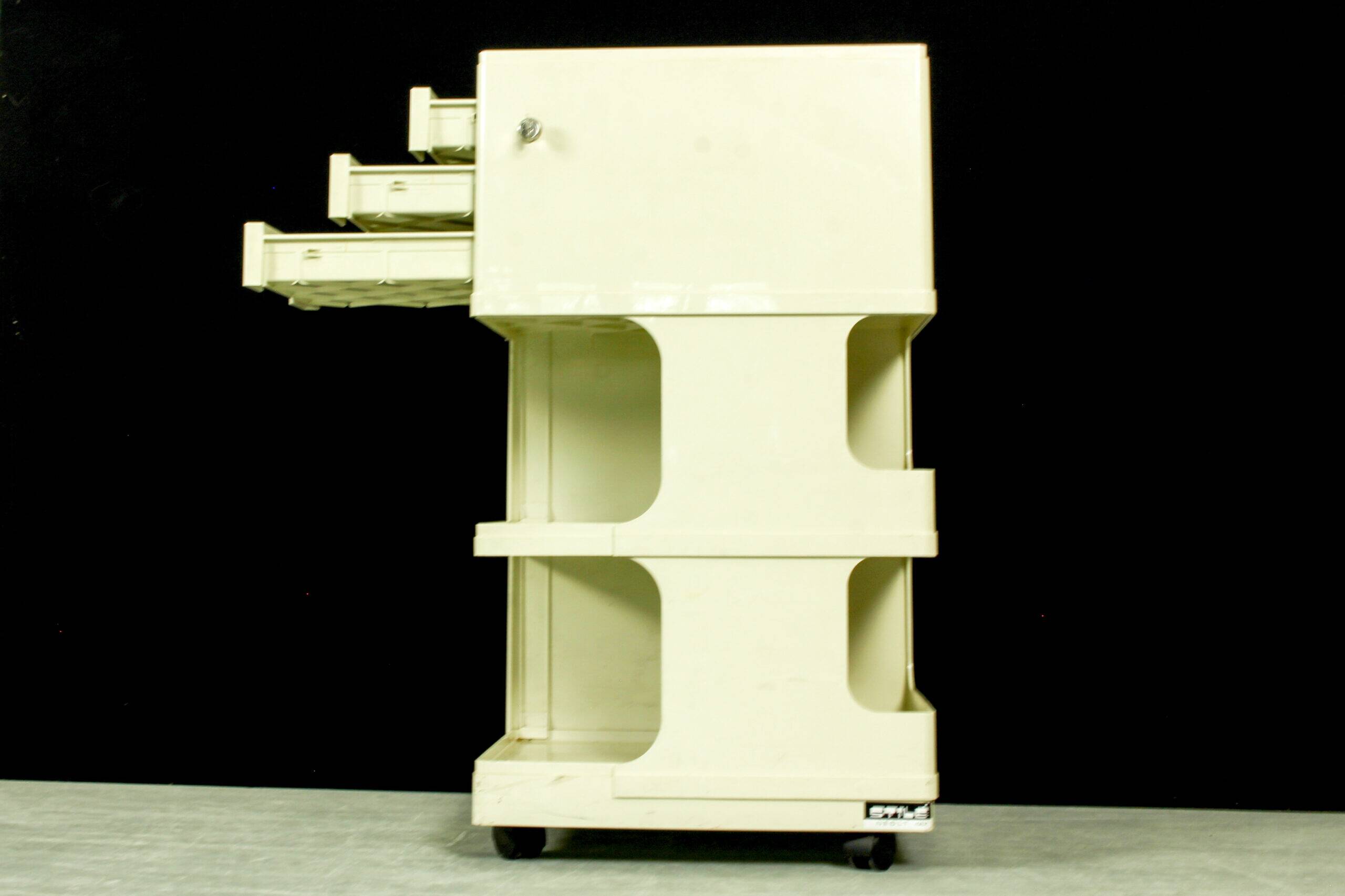 Mid-century artist's trolley for Stile Neolt by Giovanni Pelis, 1970s