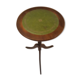 Table in wood and leather