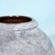 Light blue vintage vase Scheurich 185-39, 60s Japandi vase