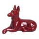 Chien en céramique