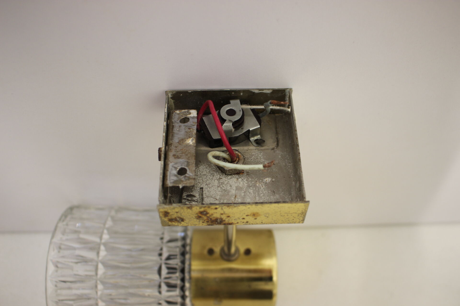 Wall Lamp by Kamenicky Senov, 1970s Czechoslovakia