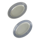 Duo de ravier KG Lunéville modèle "Kleber", milieu XXe siècle