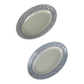 KG Lunéville "Kleber" model duo of dishes, mid-20th century.