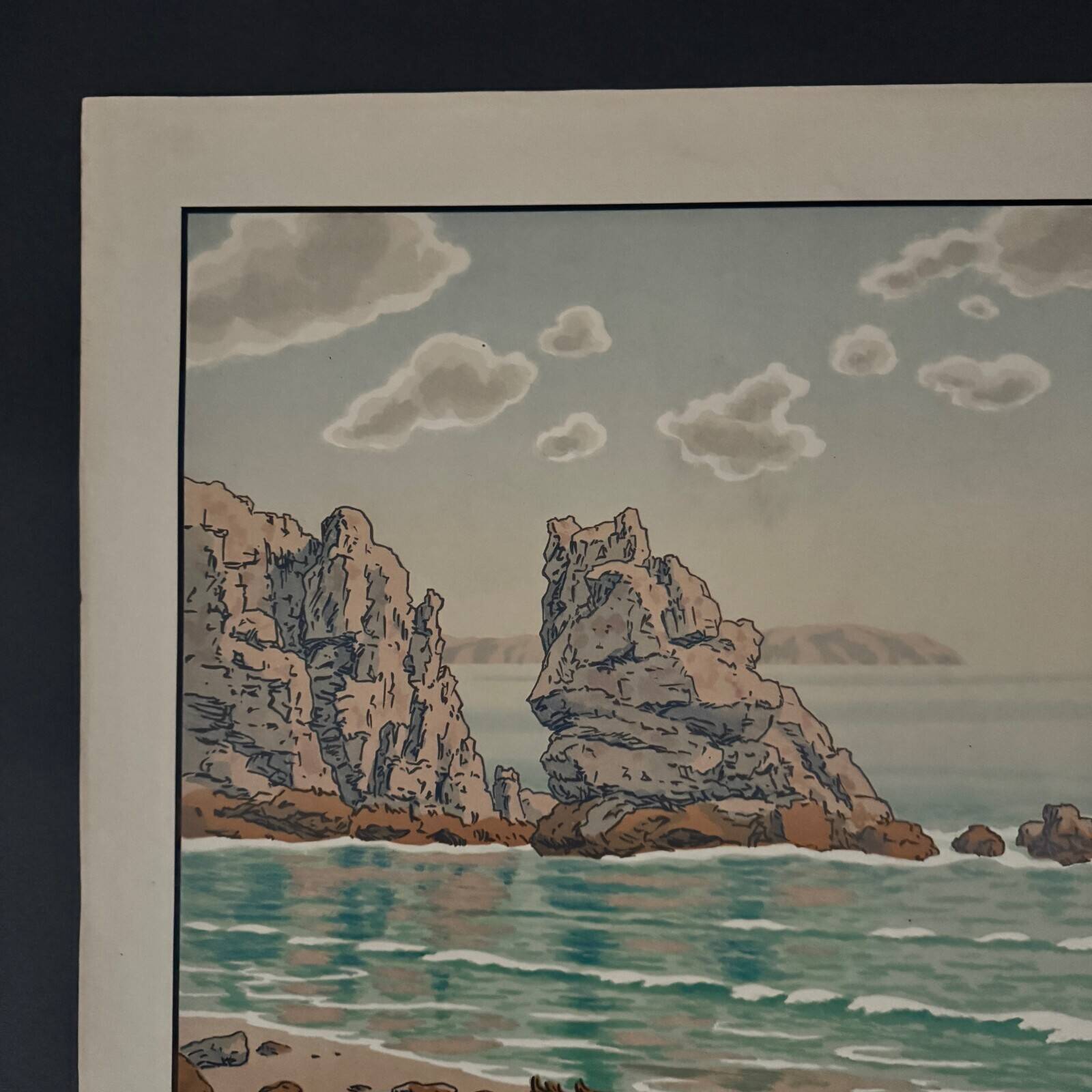 Lithograph by Henri Rivière Aspects of Nature - The Sea