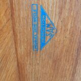 Dining table furniture sam half century with 2 extensions foot compass with 2 extensions