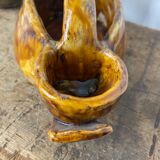 Zoomorphic pitcher in the shape of a duck