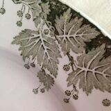 Dinner plates, model Platane, pottery St Amand and Hamage