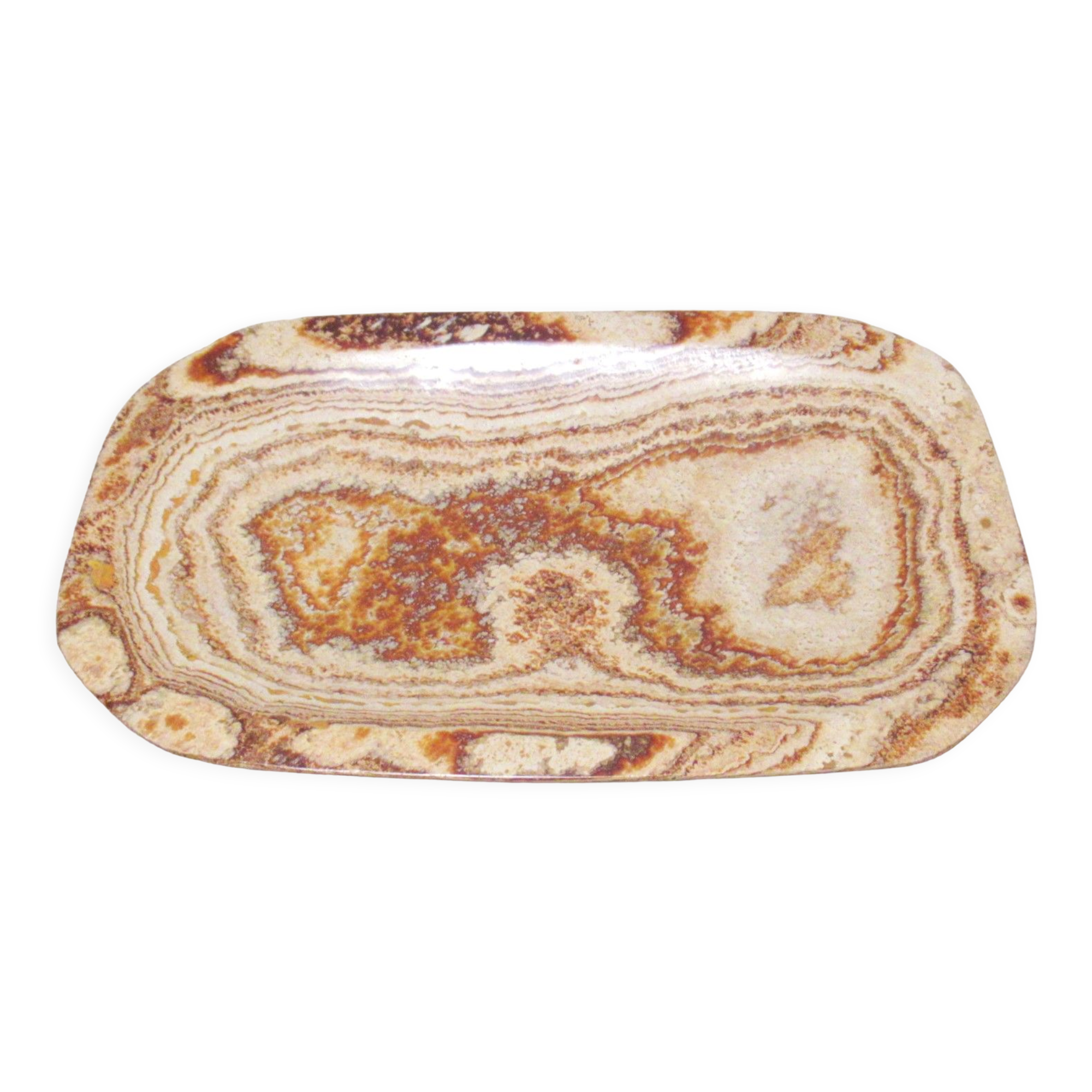 Brutalist stone tray 70s