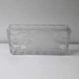 Fish pattern butter dish 1970 (17.5x8.5cm) A1