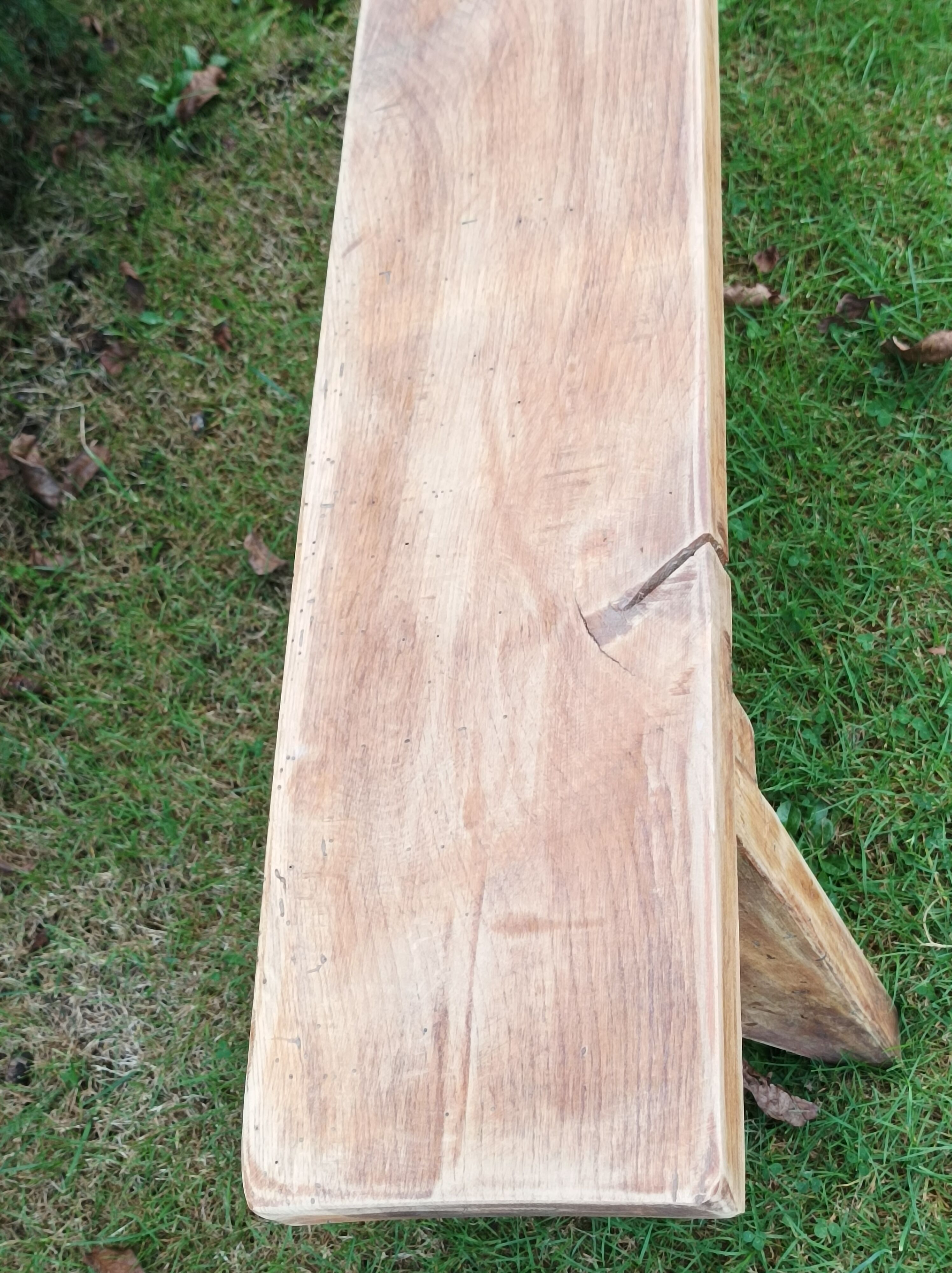 Banc de ferme en chêne