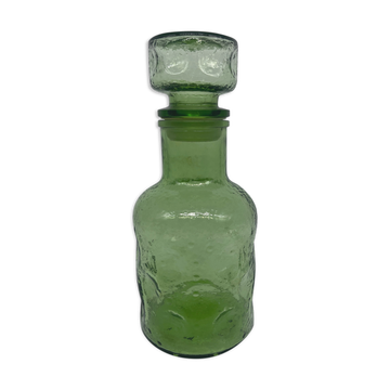 Green decanter 70s