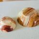 Duo of onyx marble bowls