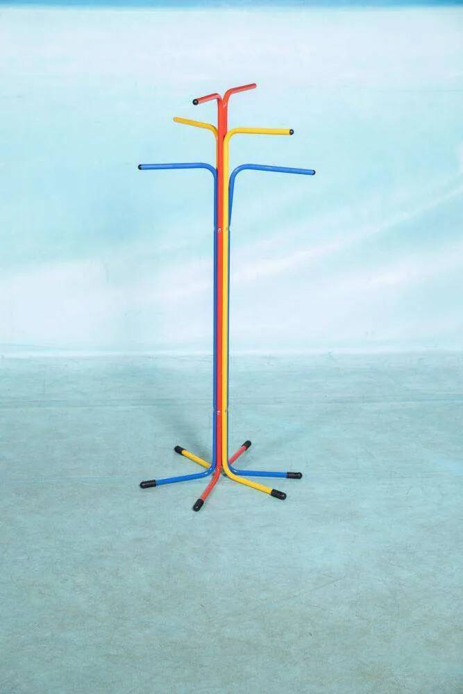 1980s Memphis style coat rack, vintage Ikea