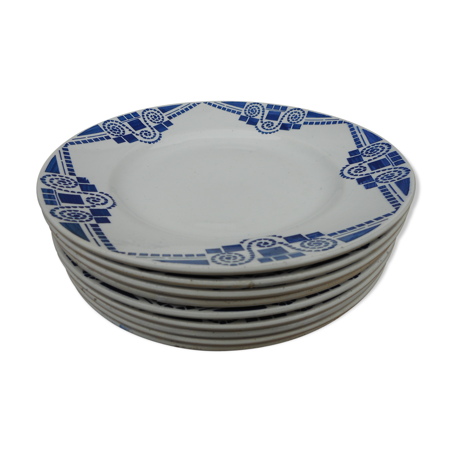 Plates ceramic décor of the 1930