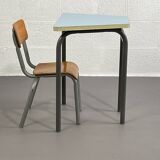 Ensemble bureau et chaise écolier Mullca