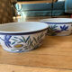 2 antique plant pots