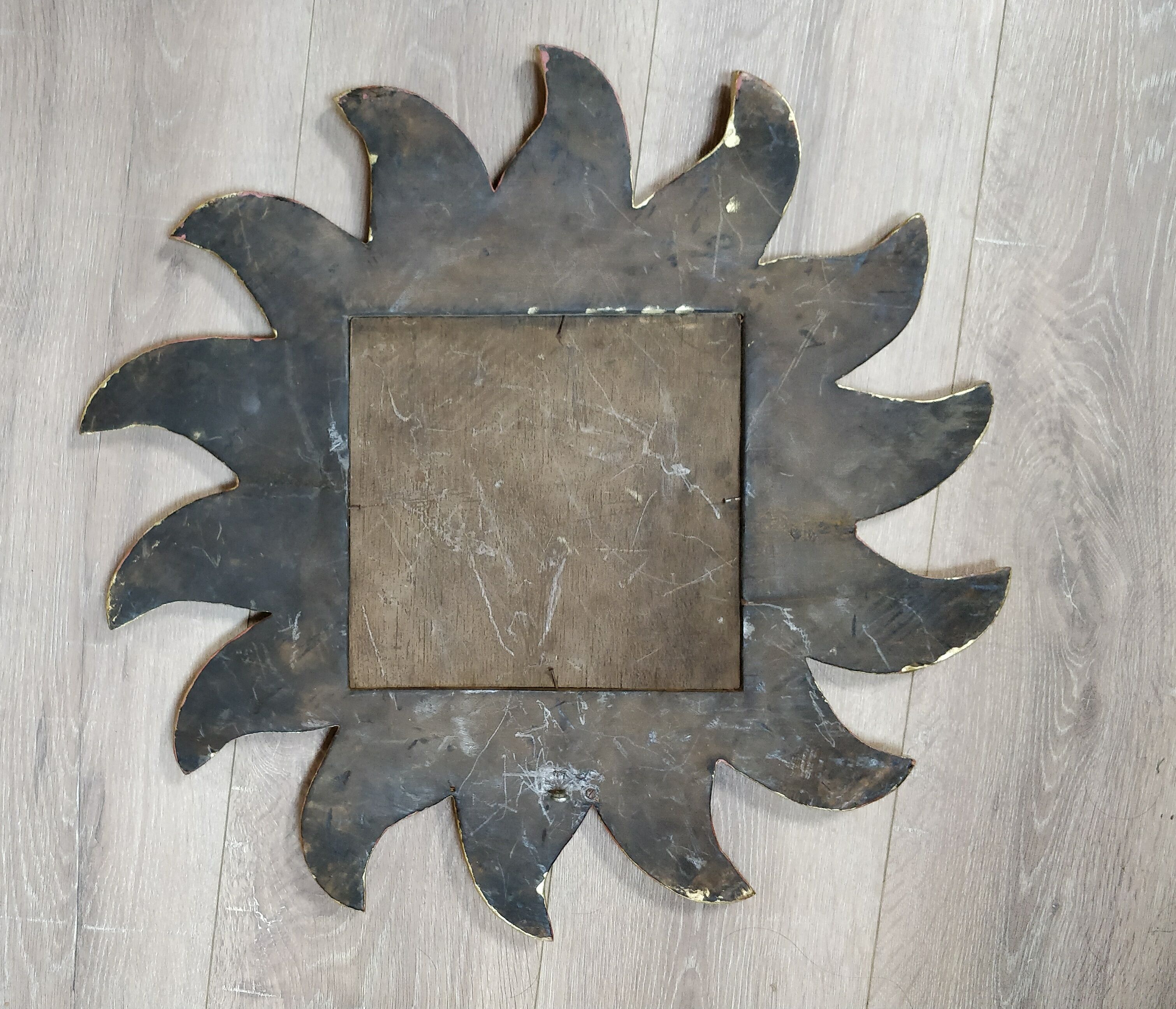 Golden sun mirror 49cm