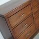 Dutch Industrial Oak Apothecary Cabinet, Mid-20th Century