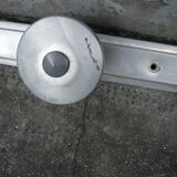 Coat rack 5 hooks aluminum of the 50s