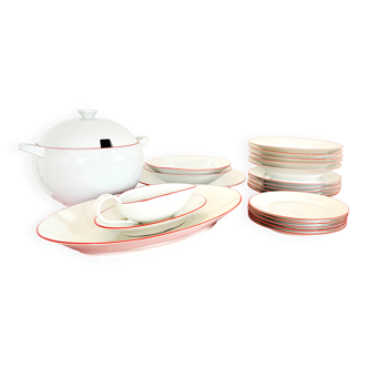 Ladislav Sutnar, dining set by Krasna Jizba, Czechoslovakia, 1903