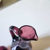 Bubbled glass decanter