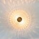 Large Mid-Century Bubble Glass Flush Mount/Ceiling Light by Helena Tynell for Limburg, Germany, 1960