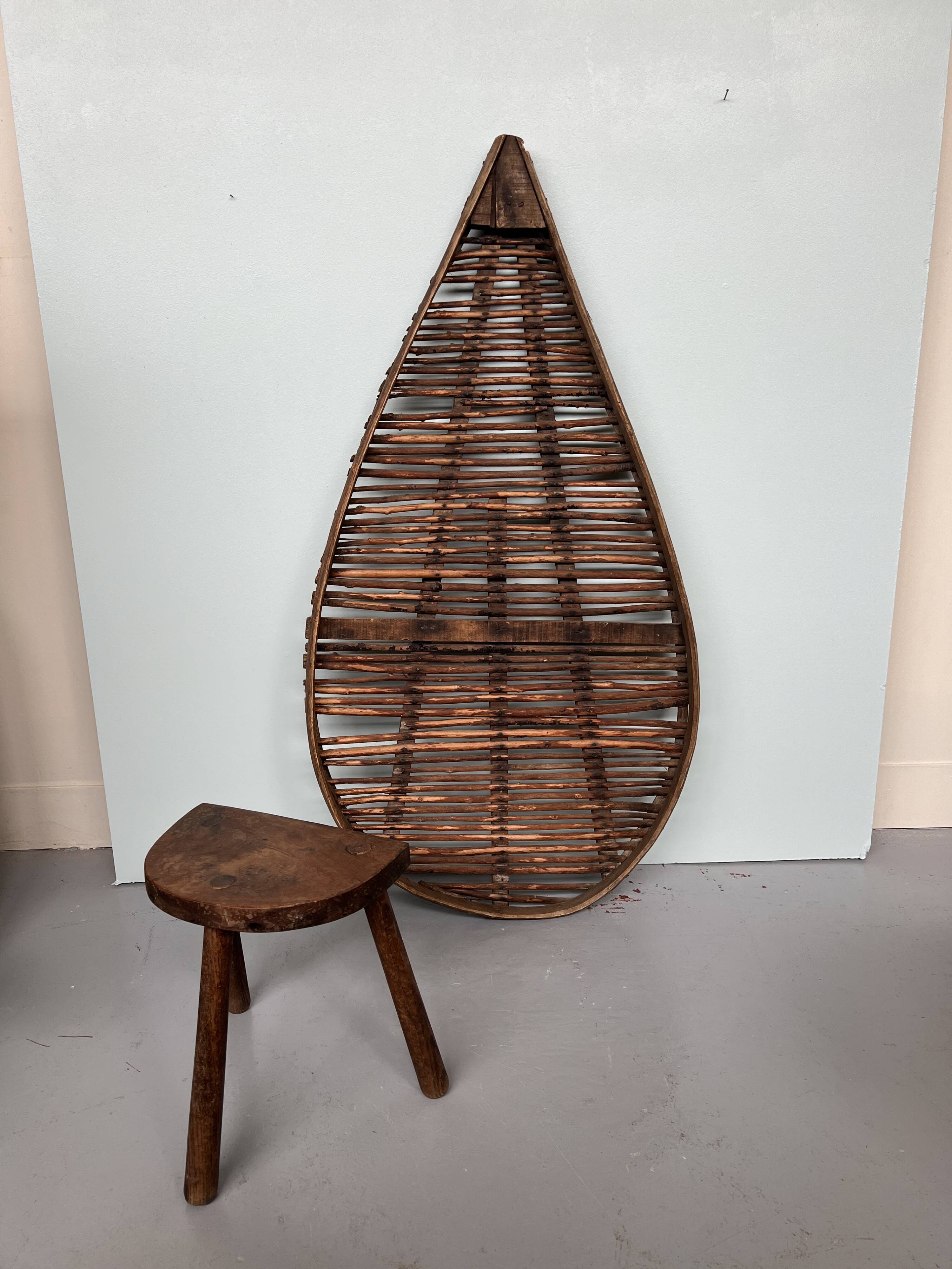 Large vintage plum rack