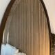 Art deco wrought iron mirror