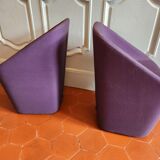 Pair of Log 365 armchairs by Pedrali