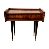 Lacquered bedside table