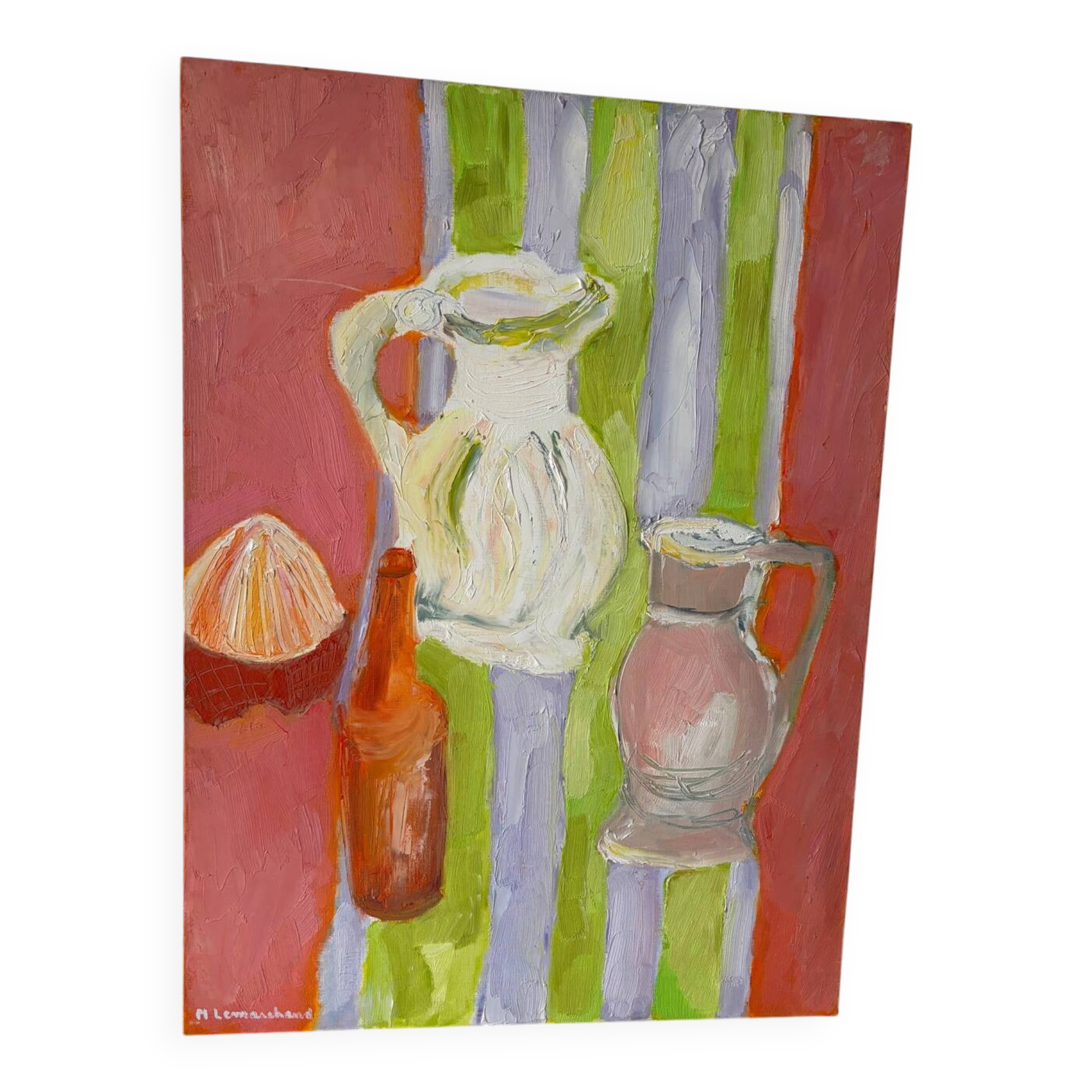 Nature morte signée Lemarchand