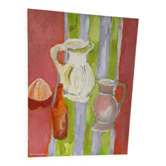 Still life signed Lemarchand