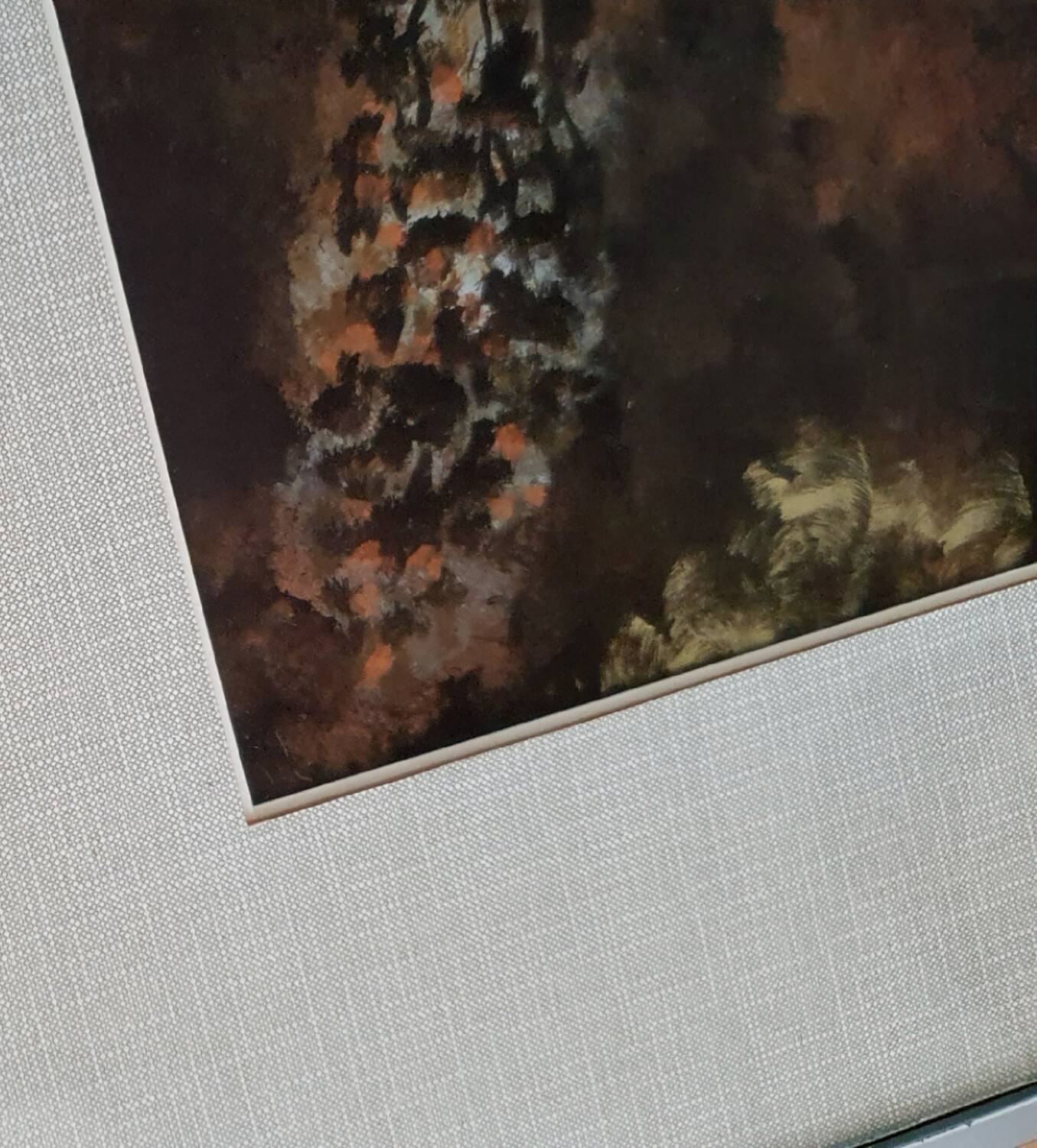 Oil painting on canvas by Nicole Cleus (1942-)