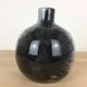 Polychrome ball vase in blown glass