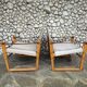 Pair of Safari Cikada armchairs by Bengt Ruda for IKEA, Sweden, 1970.