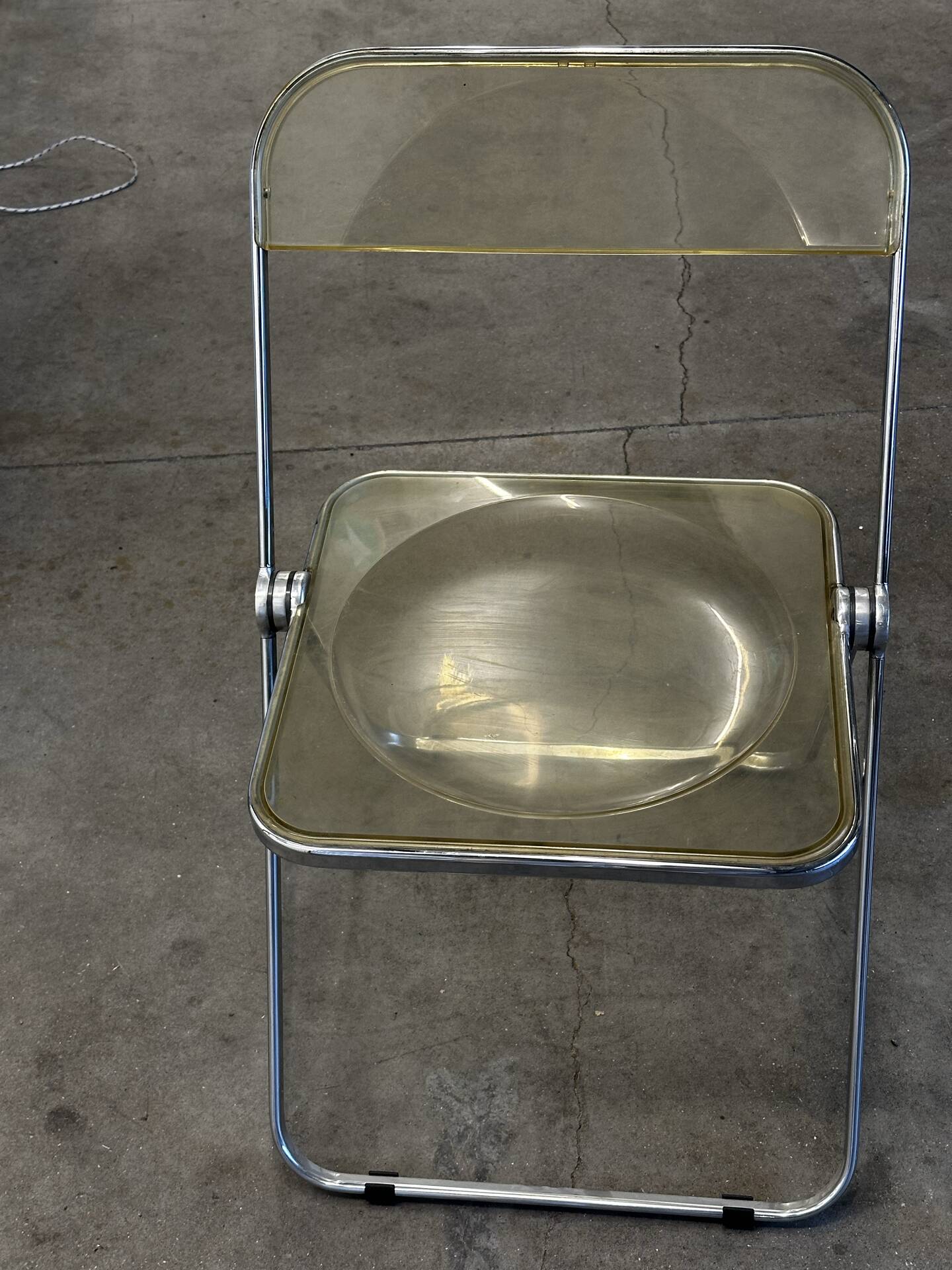 Suite de 3 chaises pliantes Plia par Giancarlo Piretti pour Castelli