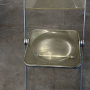 Suite de 3 chaises pliantes Plia par Giancarlo Piretti pour Castelli