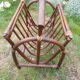 Vintage bamboo magazine rack