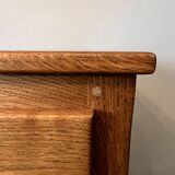 16 drawer counter in solid oak