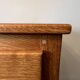 16 drawer counter in solid oak