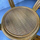 Rattan Coffee Table with glass top