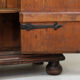 Painted folk art bridal cupboard 1769