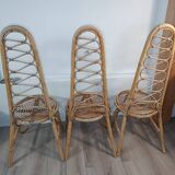 Trio of chairs by Dirk Van Sliedregt 1960s